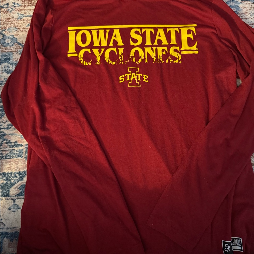 Iowa State Cyclones Red Long Sleeve Tee